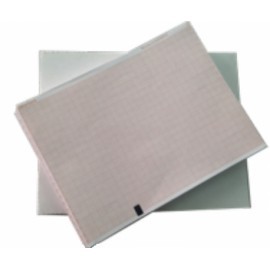 Papel en Z para ECG ELI250 en color rojo...