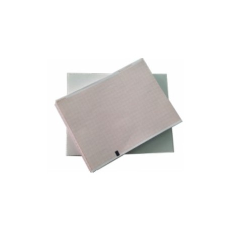 Papel en Z para ECG ELI250 en color rojo...