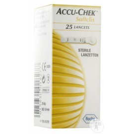 Lancetas Softclix Ii para sensor 25 piezas