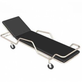 Camilla para ambulancia esmaltada con cojin